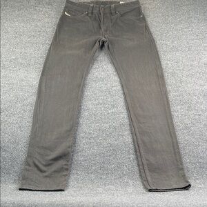 Diesel Safado Slim Straight Jeans in Charcoal Men’s 30/32